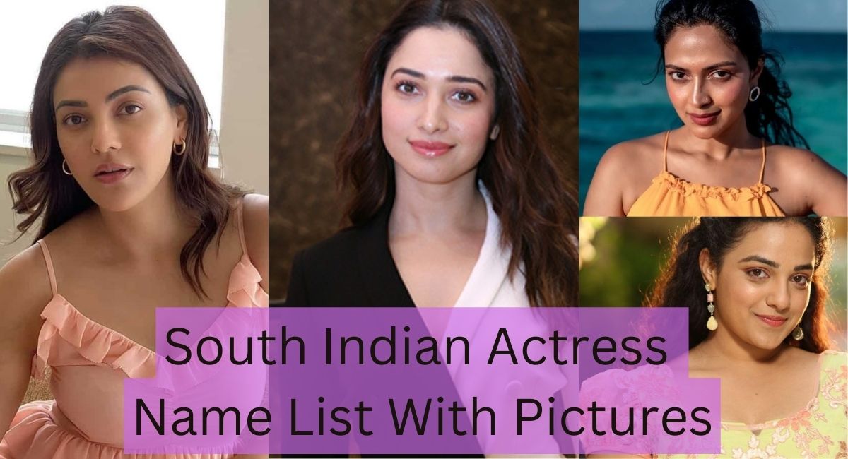 south indian actress name list with pictures