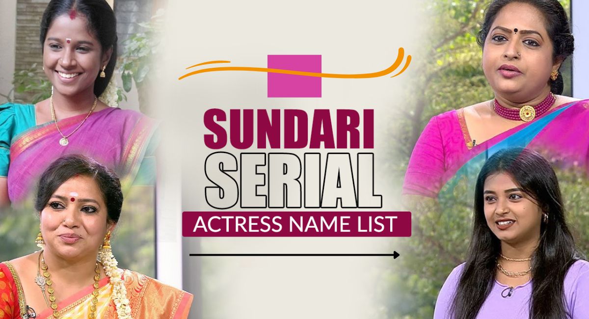 sundari serial actress name list