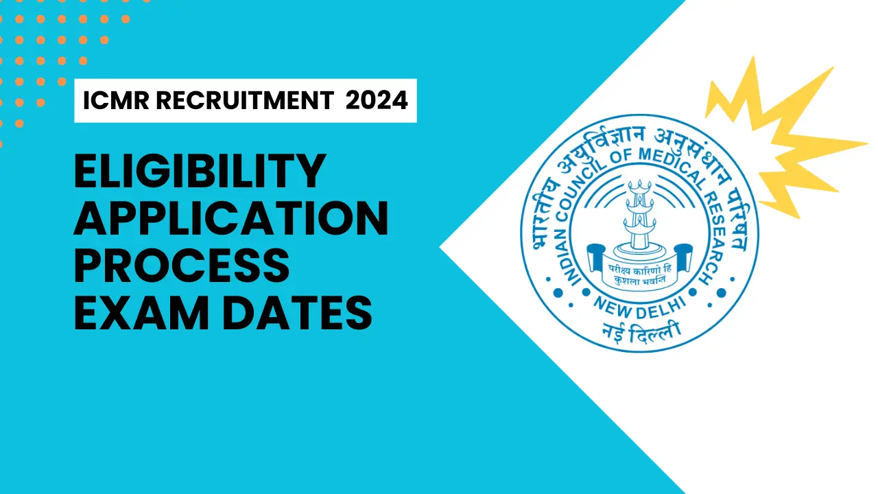ICMR Recruitment 2024 Consultant (Administrative) Vacancy, Salary, Age Limit, and Application Process