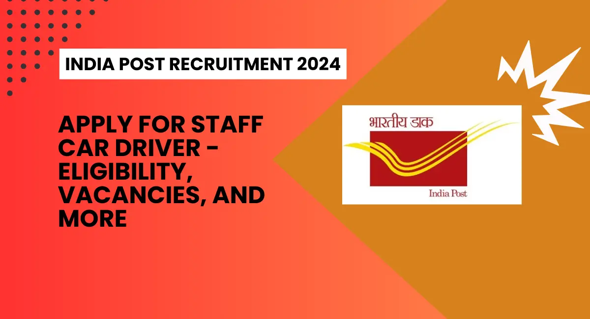 India Post Recruitment 2024