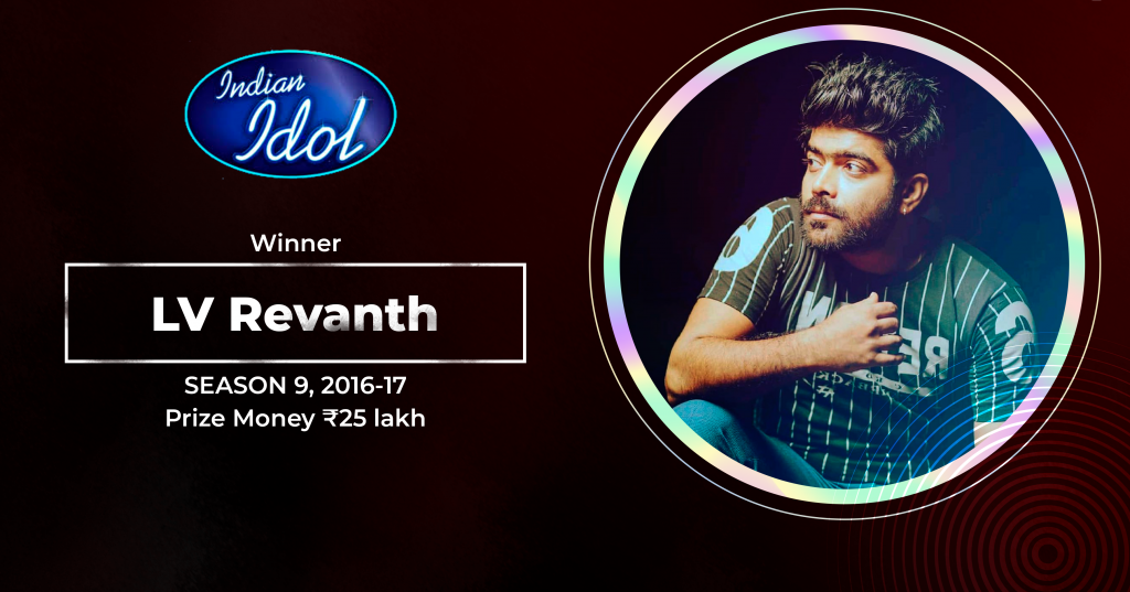 LV Revanth- Indian Idol 9 Winner