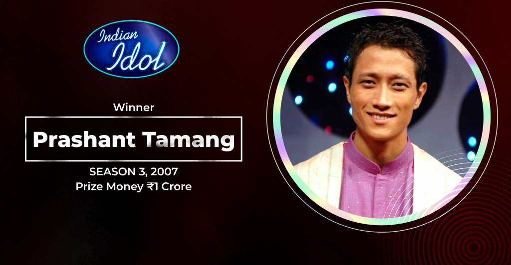 Prashant Tamang- Indian Idol 3 Winner (2007)