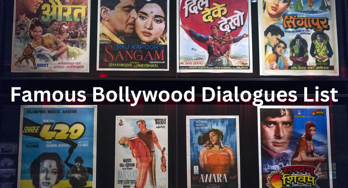 Famous Bollywood Dialogues List