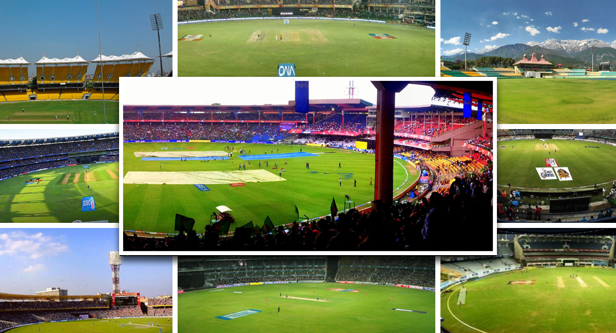 International Cricket Stadiums in India