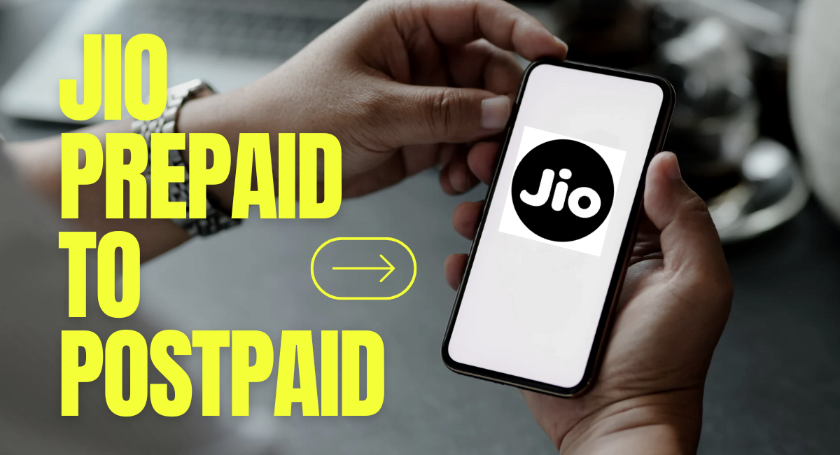 Jio prepaid to postpaid