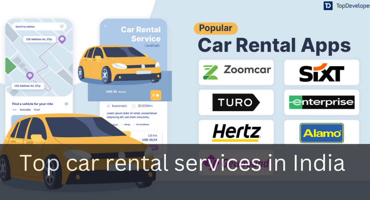 Top car rental services in India