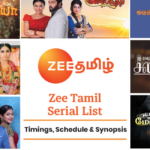 Zee Tamil Serial List