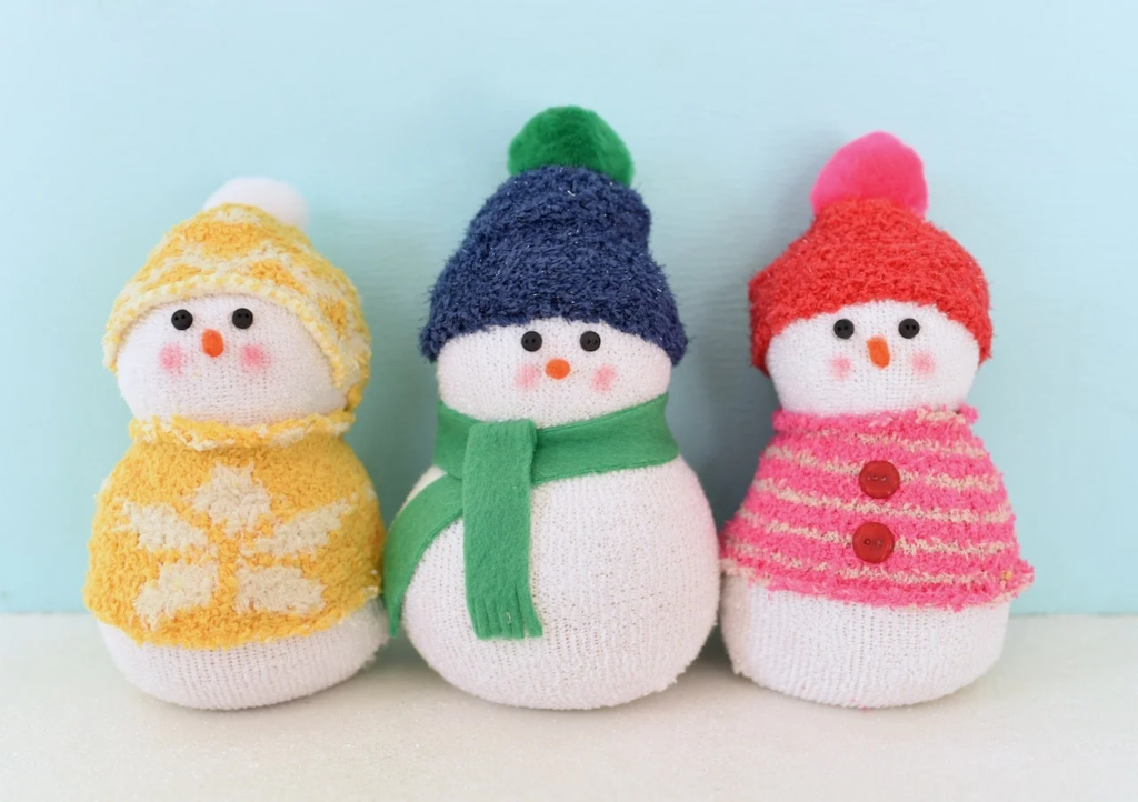 Make a Snowman Out of a Sock