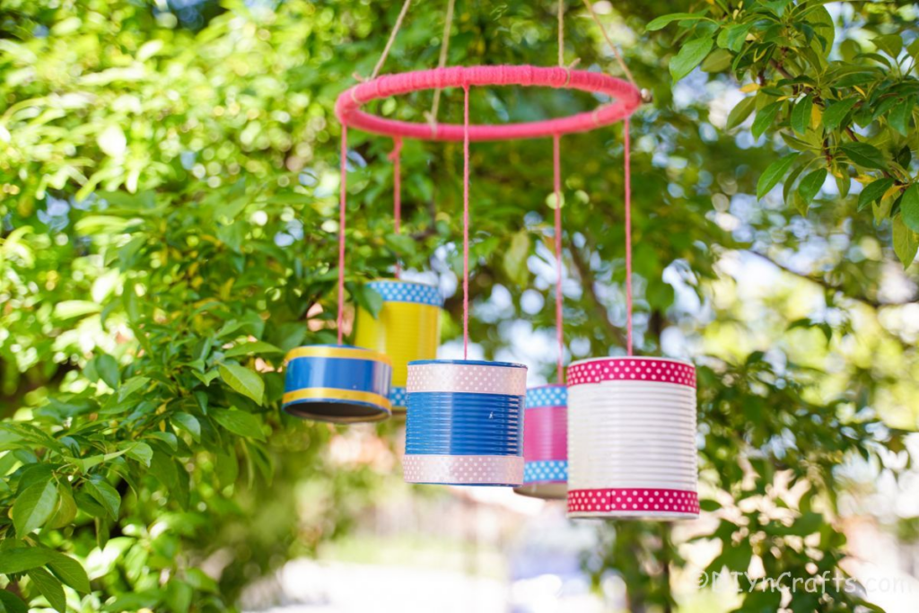 Tin Can Chimes Idea