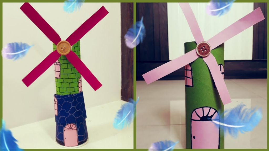 Paper Cup Wind Mill