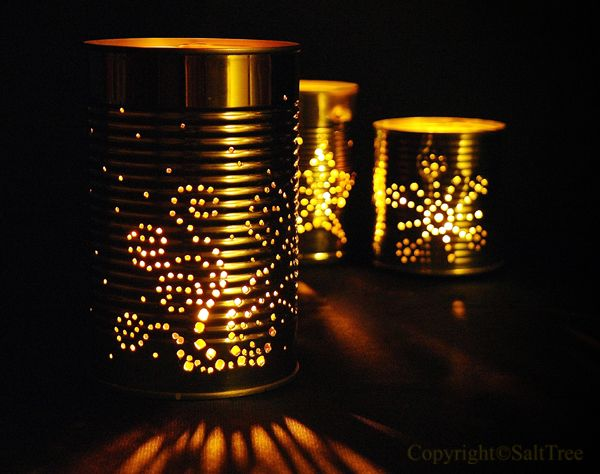 Tin Can Lanterns Idea